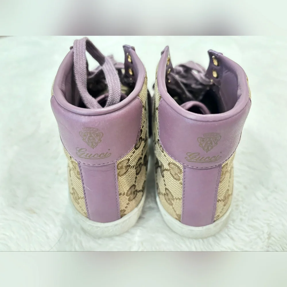 100% authentic Gucci Cloth trainers - Picture 4 of 5